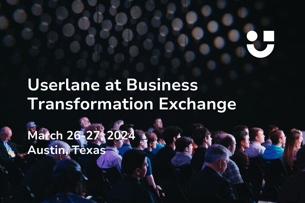 Userlane at Business Transformation Exchange